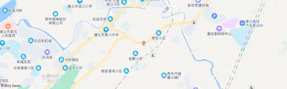遵义新店子_公交站地图_遵义公交_妙搜公交查询2025