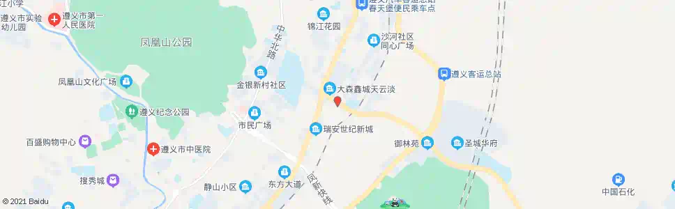 遵义沙河路口_公交站地图_遵义公交_妙搜公交查询2025