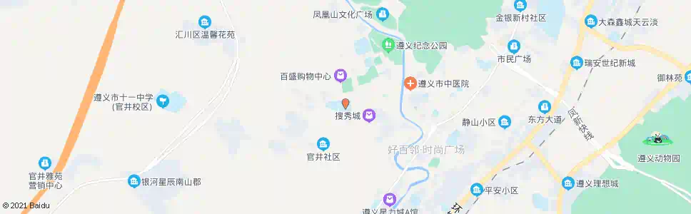 遵义遵义十一中_公交站地图_遵义公交_妙搜公交查询2025