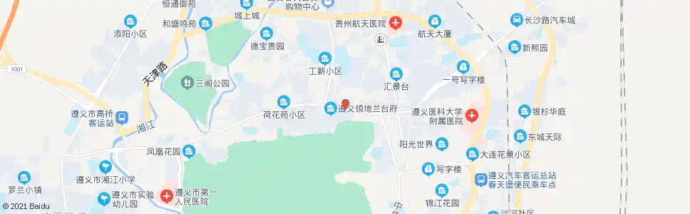 遵义上海路口_公交站地图_遵义公交_妙搜公交查询2025
