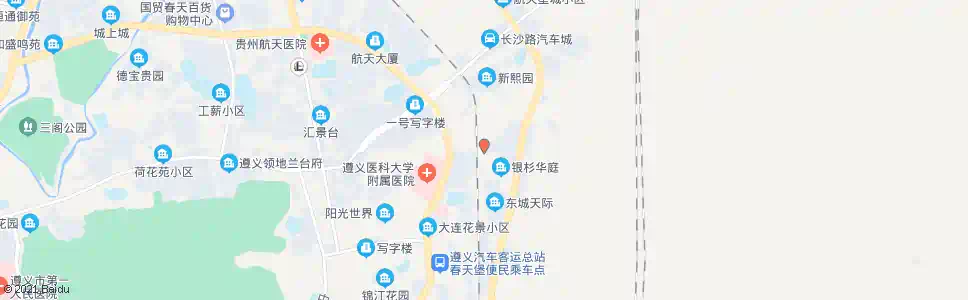 遵义银杉桥_公交站地图_遵义公交_妙搜公交查询2025