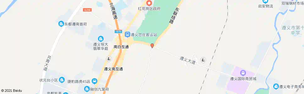 遵义忠深大道_公交站地图_遵义公交_妙搜公交查询2025