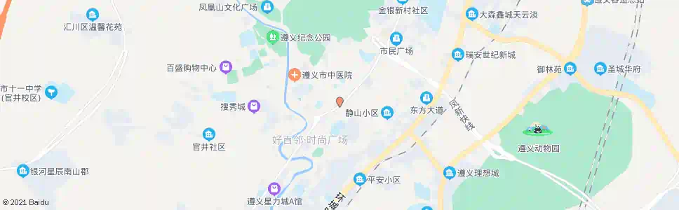 遵义毛主席旧居_公交站地图_遵义公交_妙搜公交查询2025