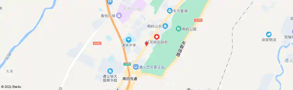 遵义嵩山路口_公交站地图_遵义公交_妙搜公交查询2025