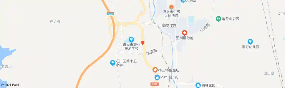 遵义一零二地质队_公交站地图_遵义公交_妙搜公交查询2025