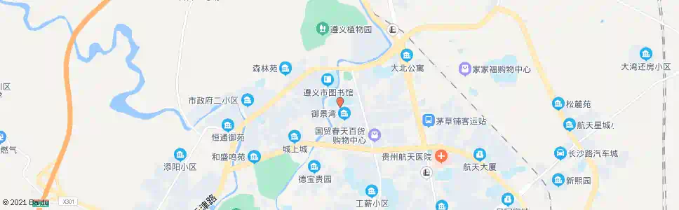 遵义航天中学_公交站地图_遵义公交_妙搜公交查询2025
