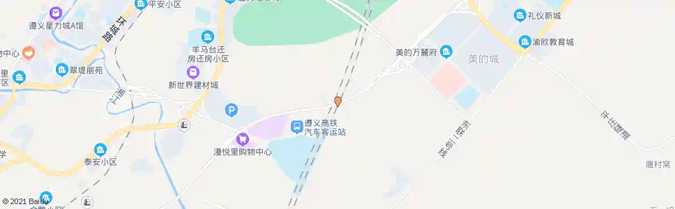 遵义朱家湾_公交站地图_遵义公交_妙搜公交查询2025