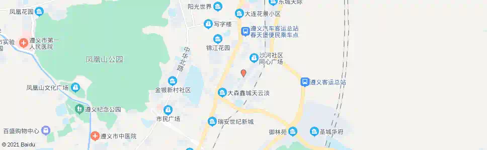 遵义沙河小区_公交站地图_遵义公交_妙搜公交查询2025