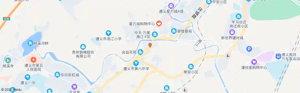 遵义迎红桥_公交站地图_遵义公交_妙搜公交查询2025