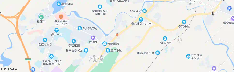 遵义海风井_公交站地图_遵义公交_妙搜公交查询2025
