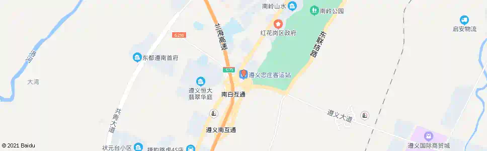遵义客运站_公交站地图_遵义公交_妙搜公交查询2025
