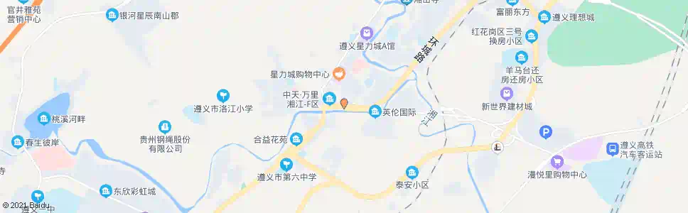 遵义洛江桥_公交站地图_遵义公交_妙搜公交查询2025
