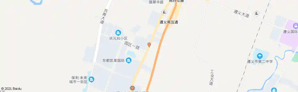 遵义药业园区_公交站地图_遵义公交_妙搜公交查询2025