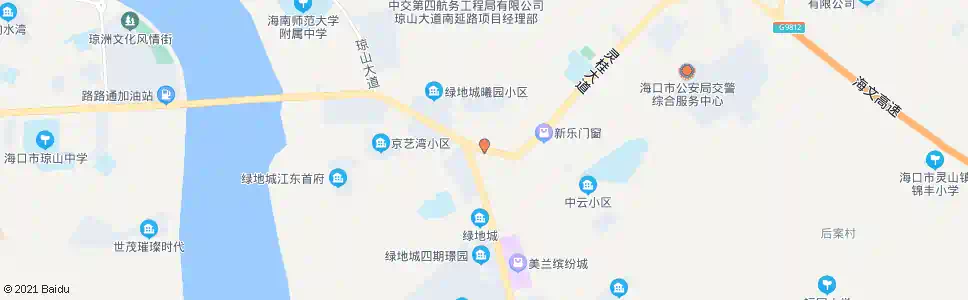 海口灵山墟_公交站地图_海口公交_妙搜公交查询2025