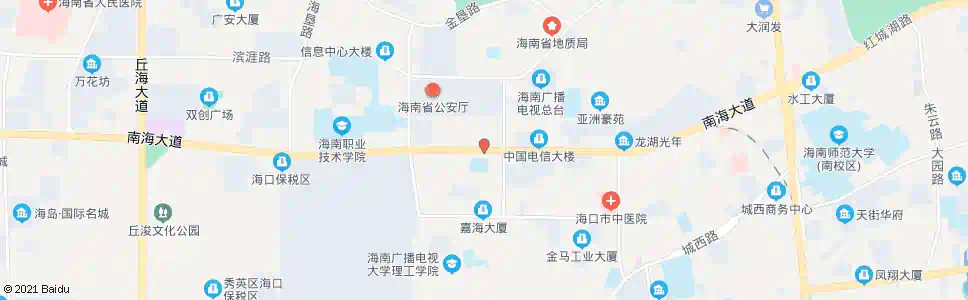 海口南沙路口_公交站地图_海口公交_妙搜公交查询2025