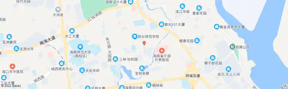 海口高登街_公交站地图_海口公交_妙搜公交查询2025