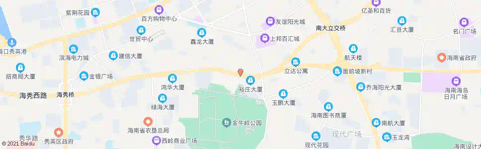 海口海垦广场_公交站地图_海口公交_妙搜公交查询2025