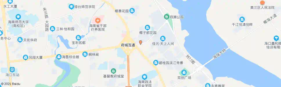 海口绿色佳园_公交站地图_海口公交_妙搜公交查询2025
