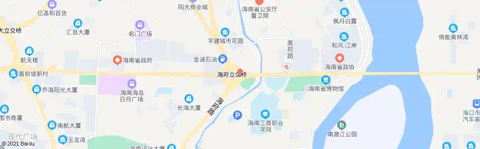 海口国兴大道_公交站地图_海口公交_妙搜公交查询2025
