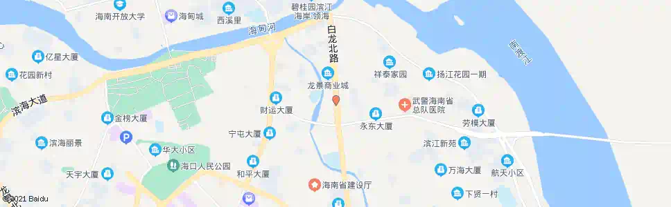 海口文明东路口_公交站地图_海口公交_妙搜公交查询2025