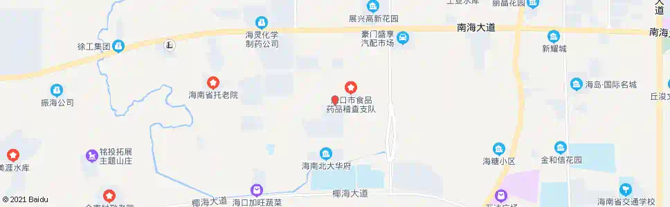 海口碧凯药业_公交站地图_海口公交_妙搜公交查询2025
