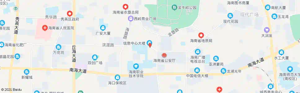 海口关爱医院门诊部_公交站地图_海口公交_妙搜公交查询2025