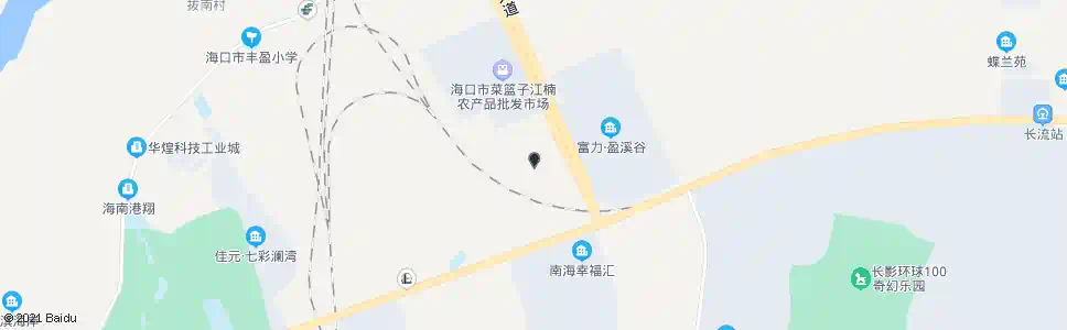 海口中商农产品市场(南门)_公交站地图_海口公交_妙搜公交查询2025