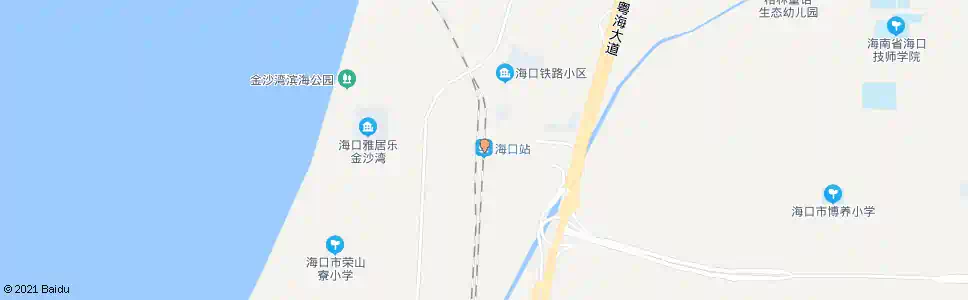 海口美鼎村路口_公交站地图_海口公交_妙搜公交查询2025