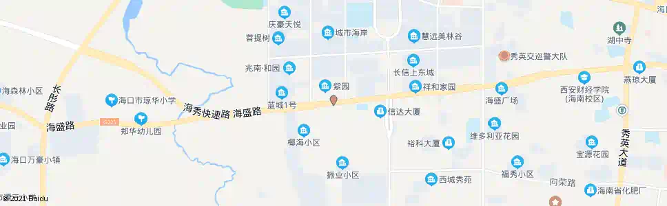 海口长怡路口_公交站地图_海口公交_妙搜公交查询2025