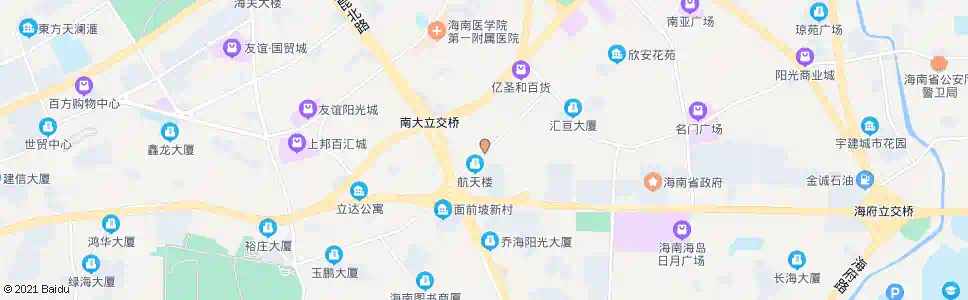海口白坡一路口_公交站地图_海口公交_妙搜公交查询2025