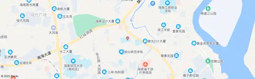 海口琼山中学_公交站地图_海口公交_妙搜公交查询2025