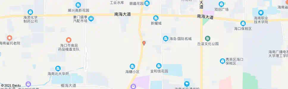 海口海口事故大队_公交站地图_海口公交_妙搜公交查询2025
