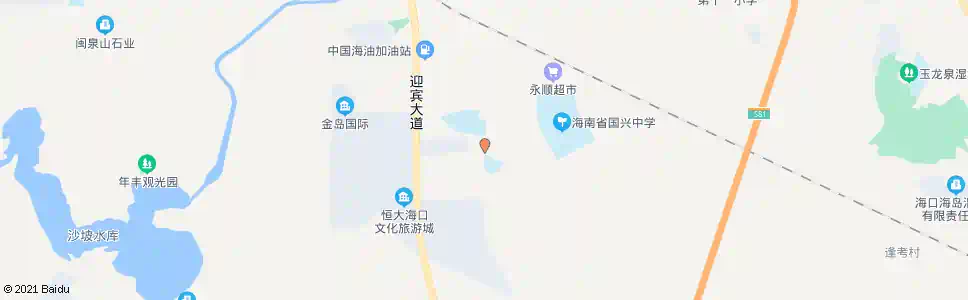 海口薛村_公交站地图_海口公交_妙搜公交查询2025