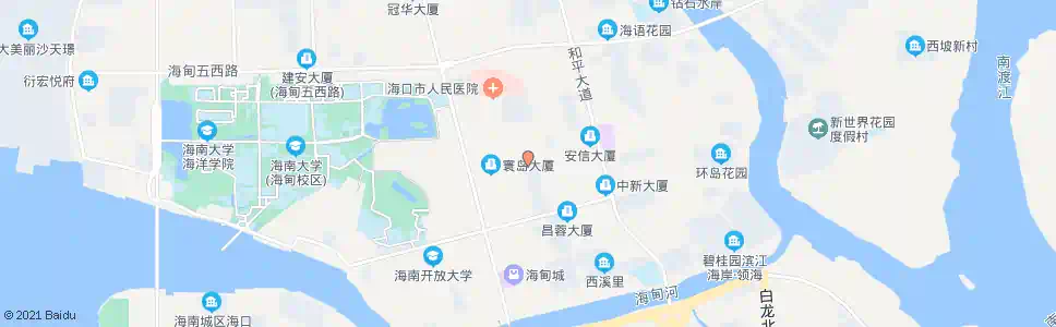 海口老干所_公交站地图_海口公交_妙搜公交查询2025