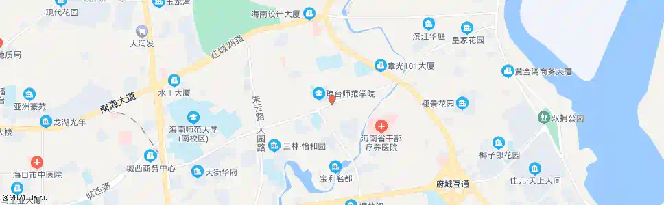 海口琼台幼儿园_公交站地图_海口公交_妙搜公交查询2025