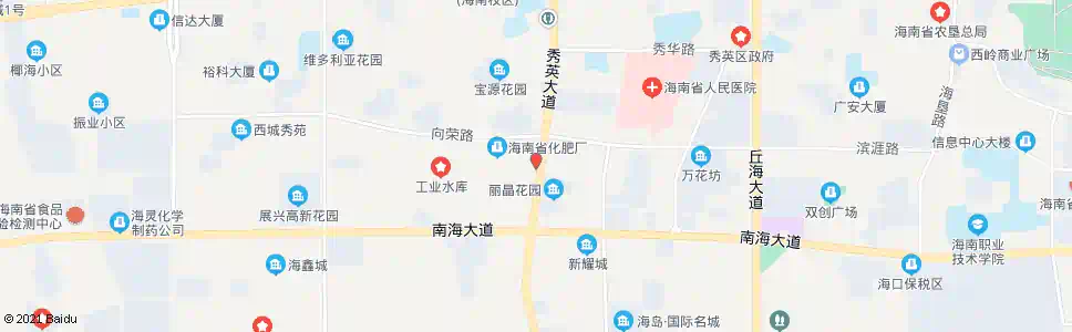 海口第二劳教所_公交站地图_海口公交_妙搜公交查询2025
