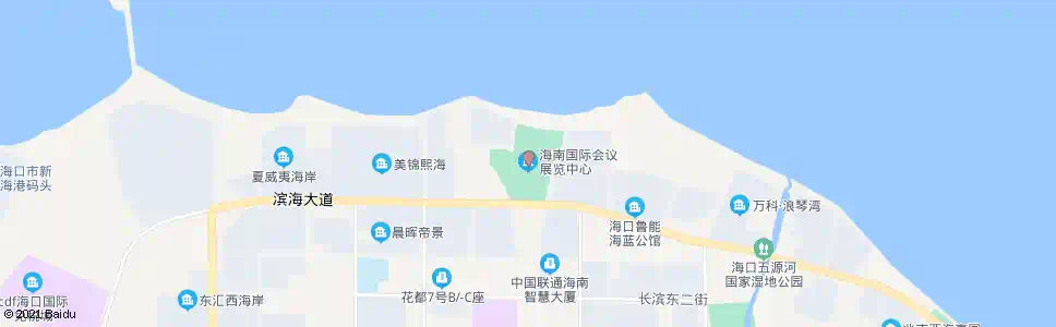 海口市会展中心_公交站地图_海口公交_妙搜公交查询2025