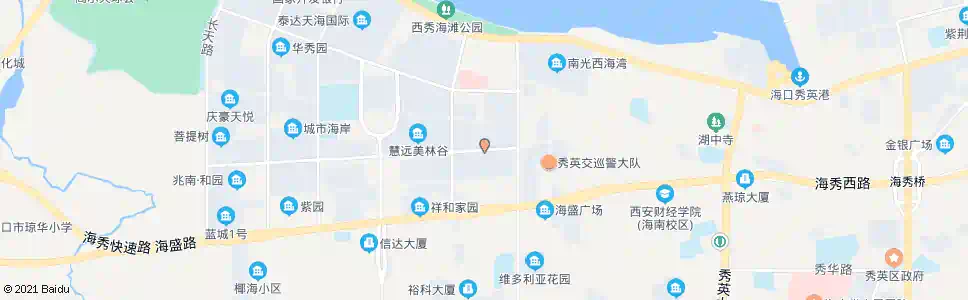 海口蓝城印象_公交站地图_海口公交_妙搜公交查询2025