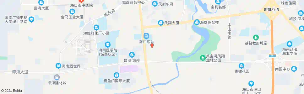 海口龙华总站_公交站地图_海口公交_妙搜公交查询2025