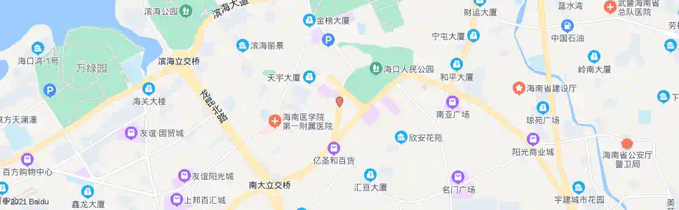 海口义龙中学_公交站地图_海口公交_妙搜公交查询2025