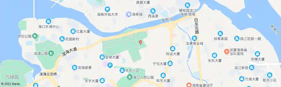 海口第一市场_公交站地图_海口公交_妙搜公交查询2025