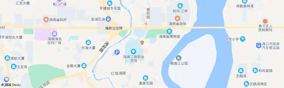 海口海南工商学院_公交站地图_海口公交_妙搜公交查询2025