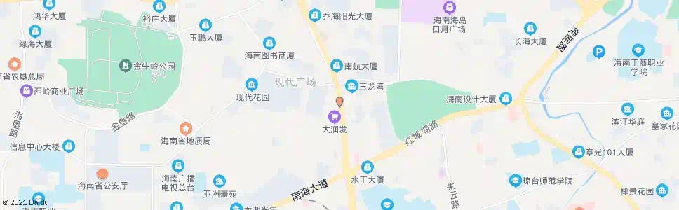 海口龙泉家园_公交站地图_海口公交_妙搜公交查询2025
