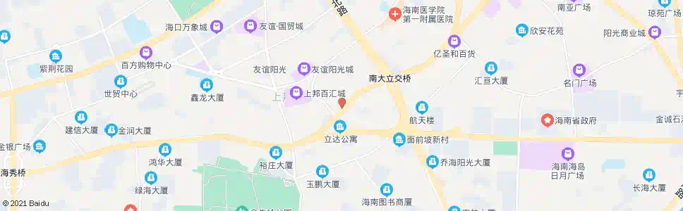 海口华深国际家具城_公交站地图_海口公交_妙搜公交查询2025