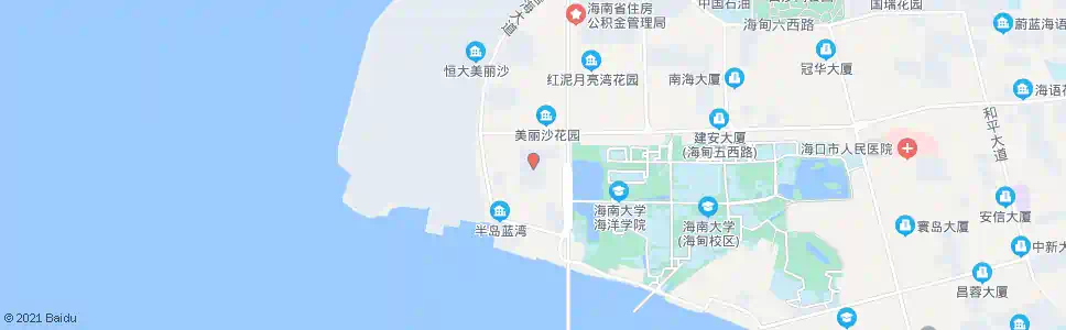 海口桥西小区_公交站地图_海口公交_妙搜公交查询2025