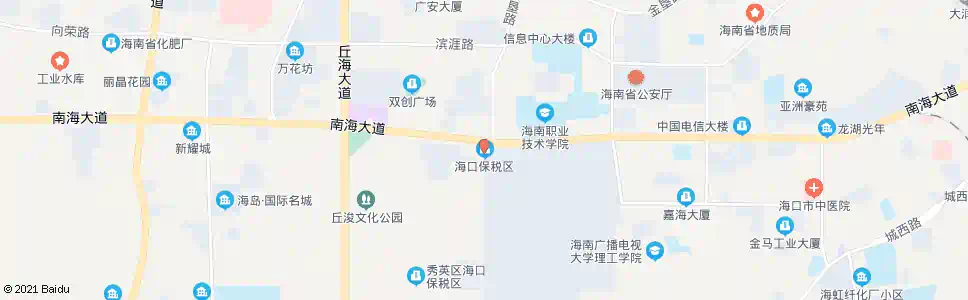 海口海口综合保税区_公交站地图_海口公交_妙搜公交查询2025