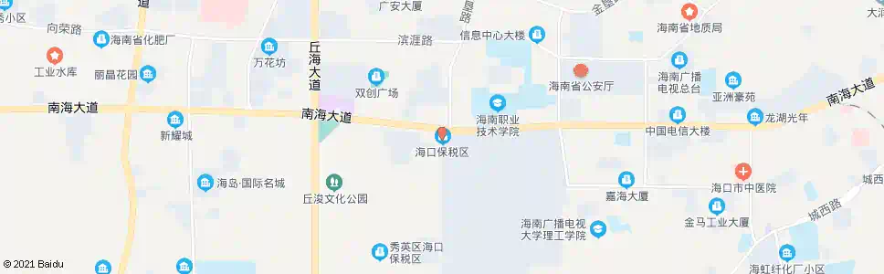 海口保税区_公交站地图_海口公交_妙搜公交查询2025