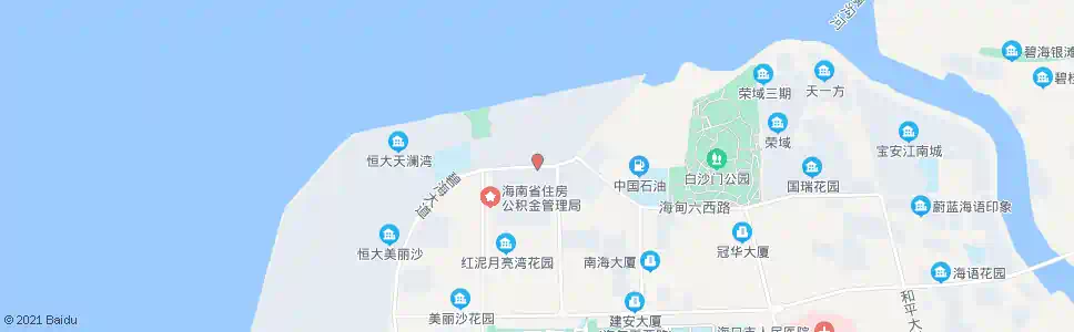 海口碧海大道路口_公交站地图_海口公交_妙搜公交查询2025