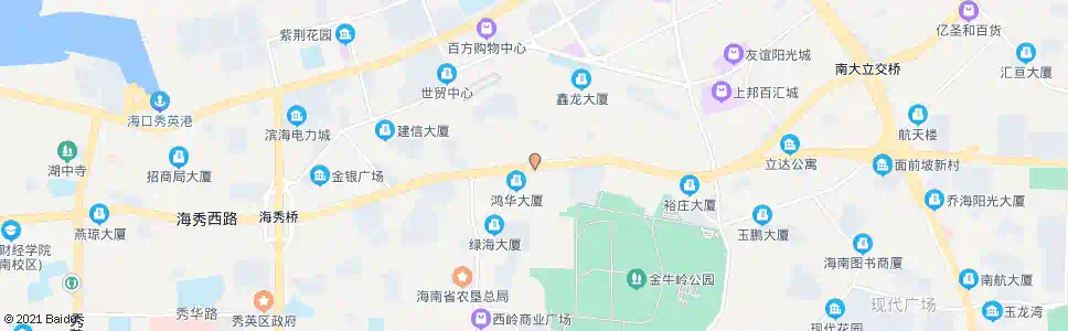 海口秀英村_公交站地图_海口公交_妙搜公交查询2025