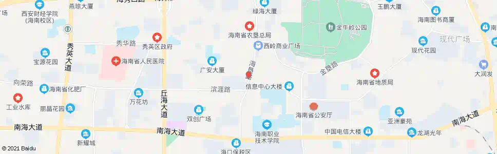 海口金山小区_公交站地图_海口公交_妙搜公交查询2025